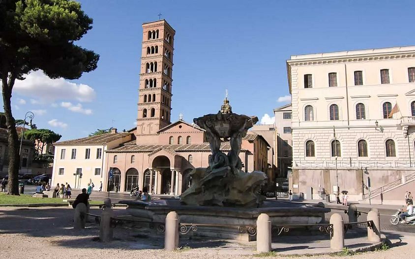 Церкви Рима - Церковь Санта-Мария ин Космедин (Chiesa di Santa Maria in Cosmedin)