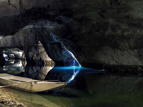 Сен-Леонар - подземное озеро