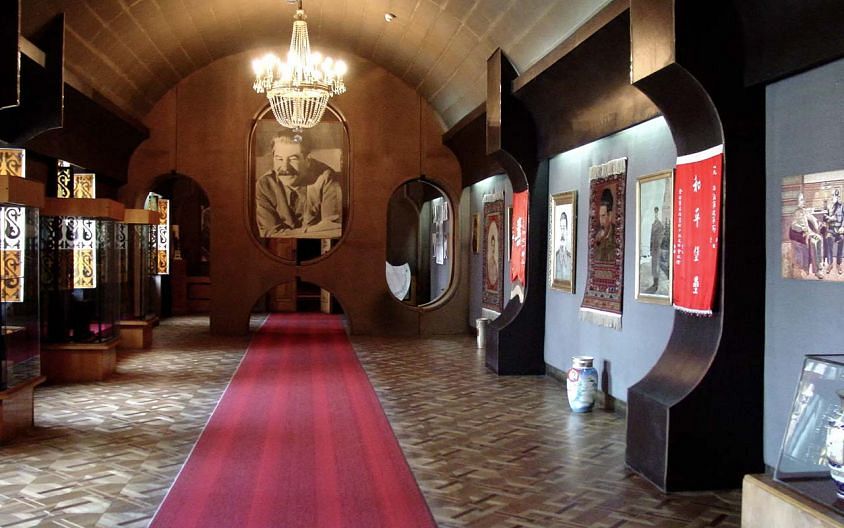 Один из залов музея Сталина